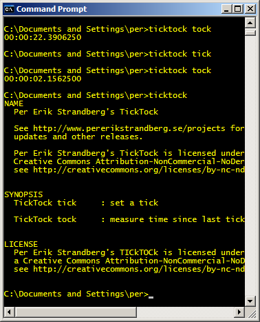 TickTock screenshot.